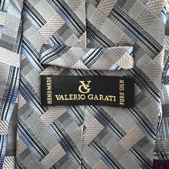 Valerio Garati Silk Tie and Square - Picture 2 of 2
